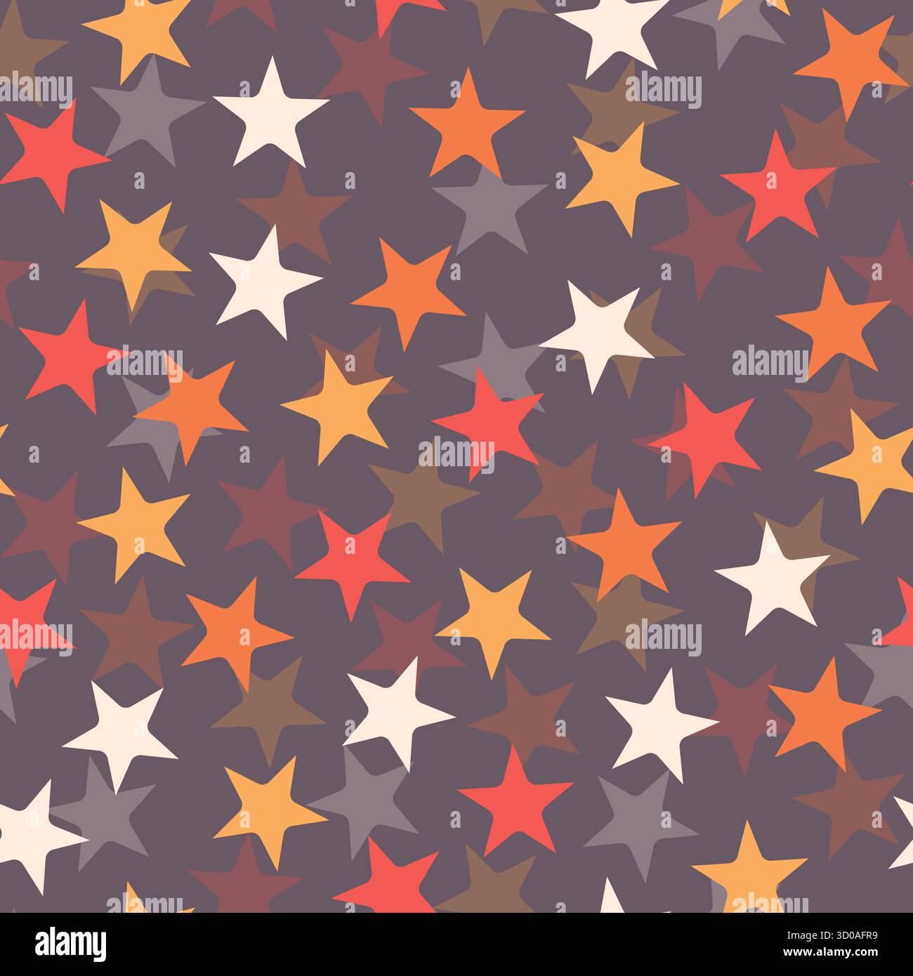 Seamless pattern with color stars, confetti background. Splash effect ...