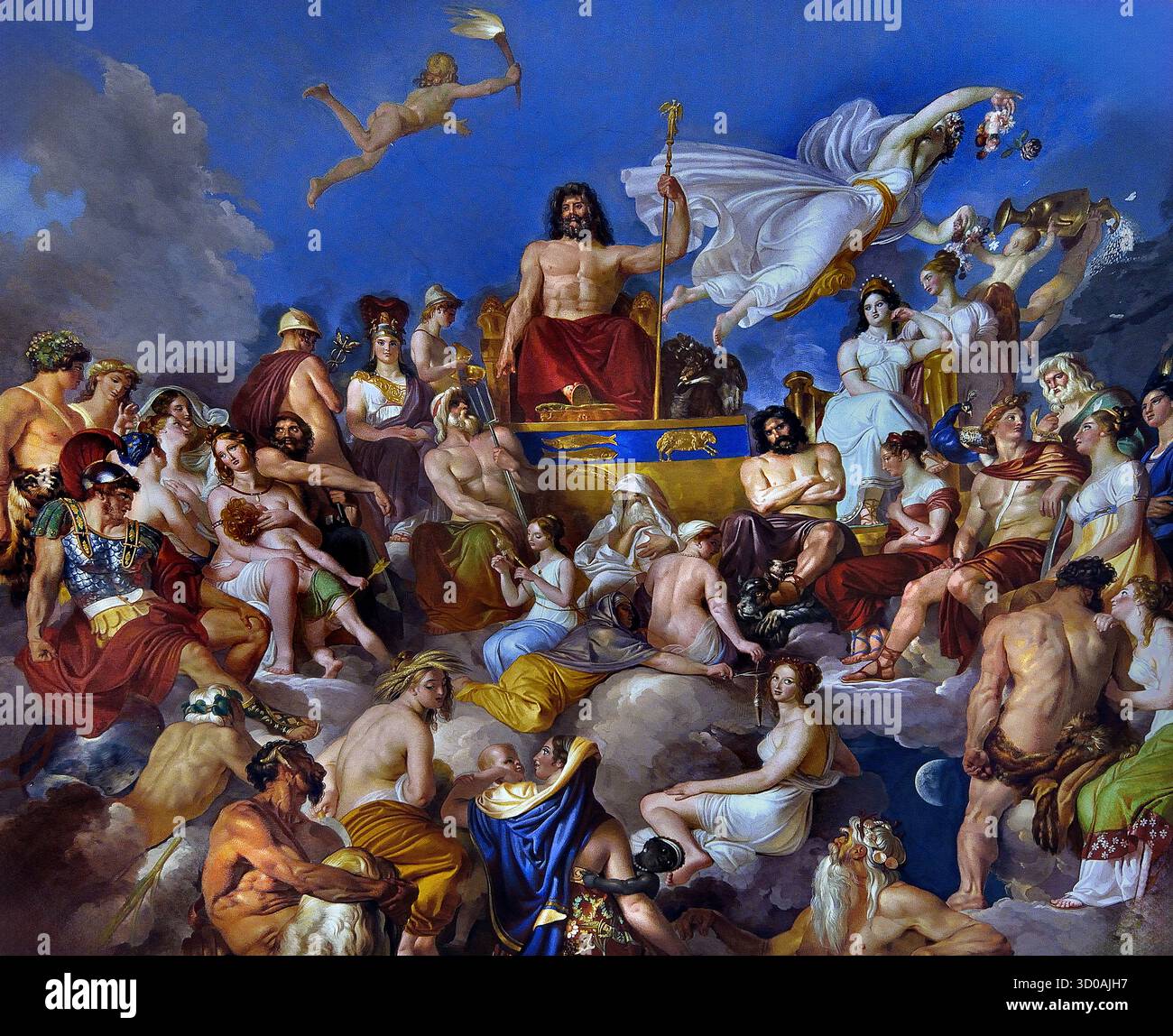 Olympus (Zeus) 1819 Luigi Sabatelli (21 February 1772 – 29 January