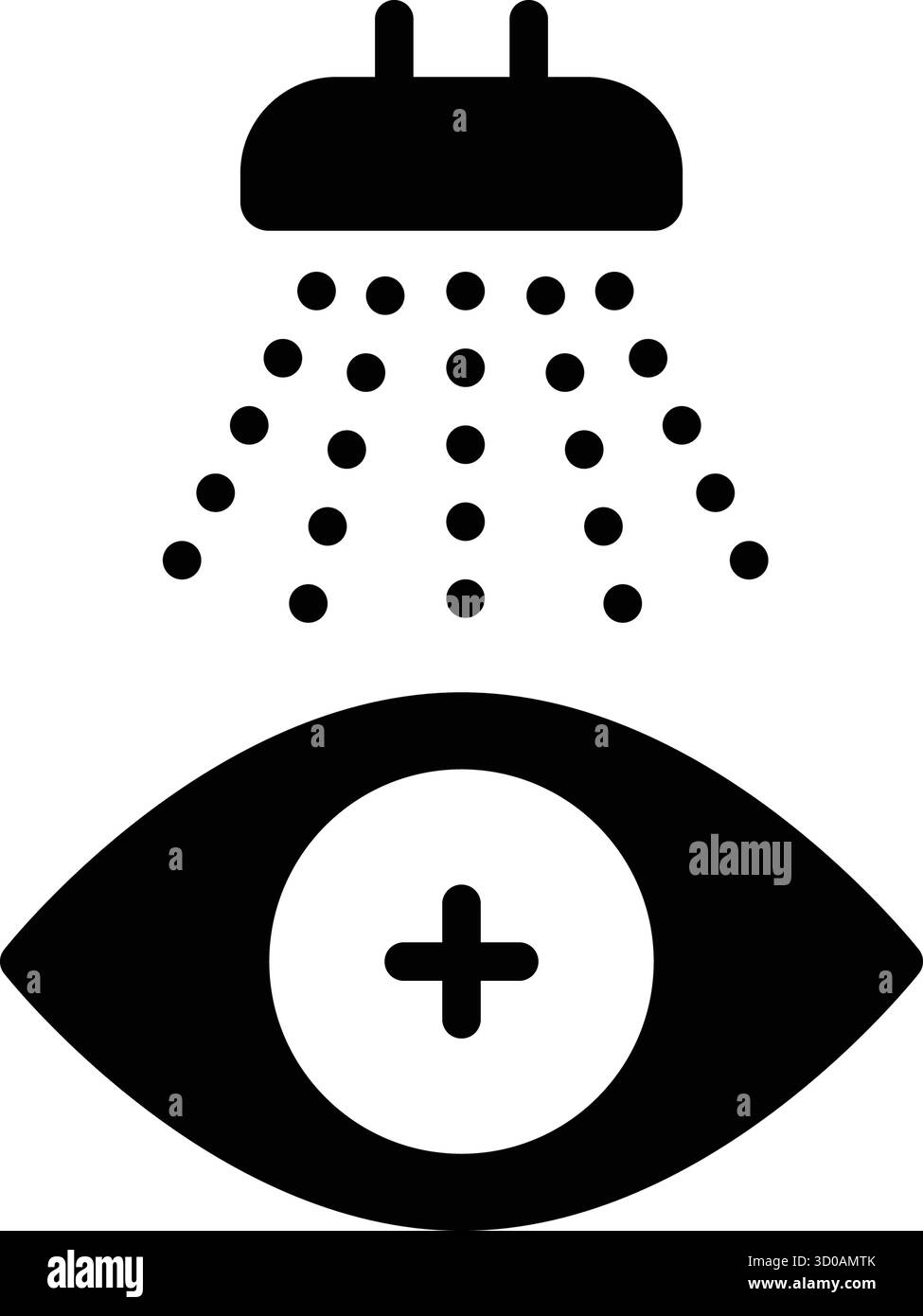Eye wash icon vector vectors hi-res stock photography and images - Alamy
