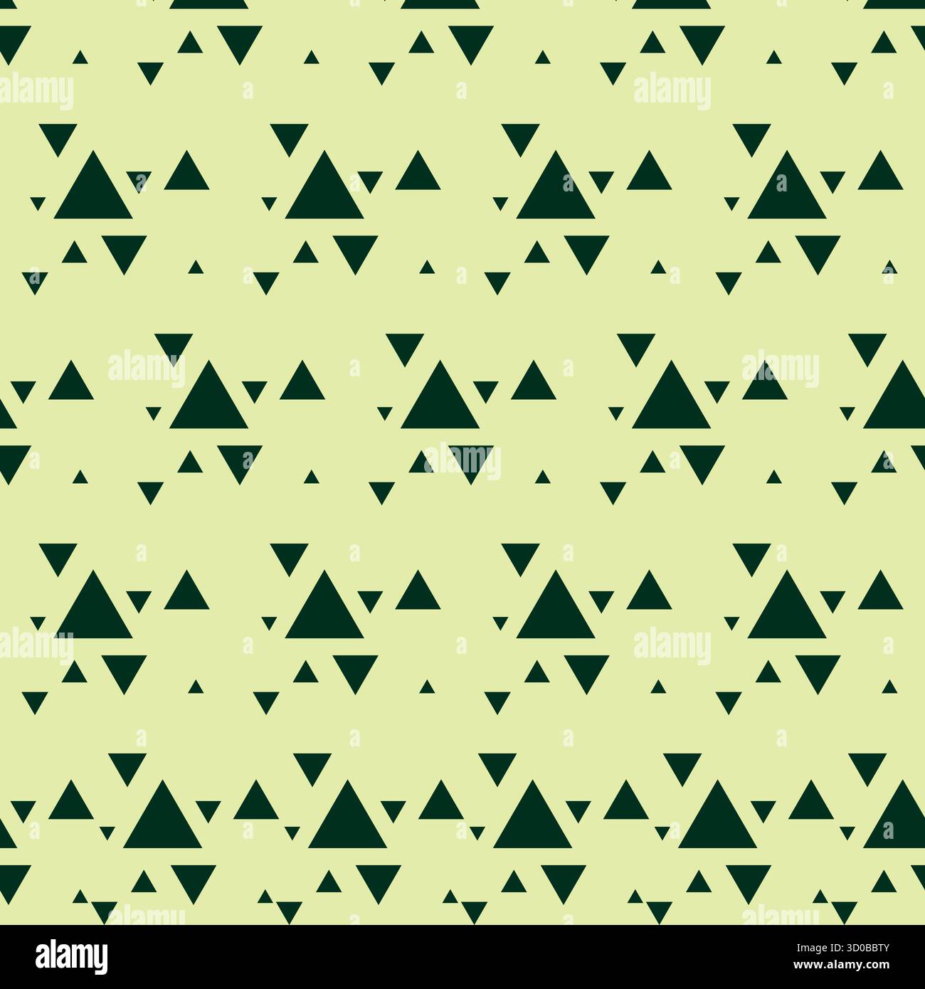 Triangle Geometric Seamless Pattern Design Stock Vector