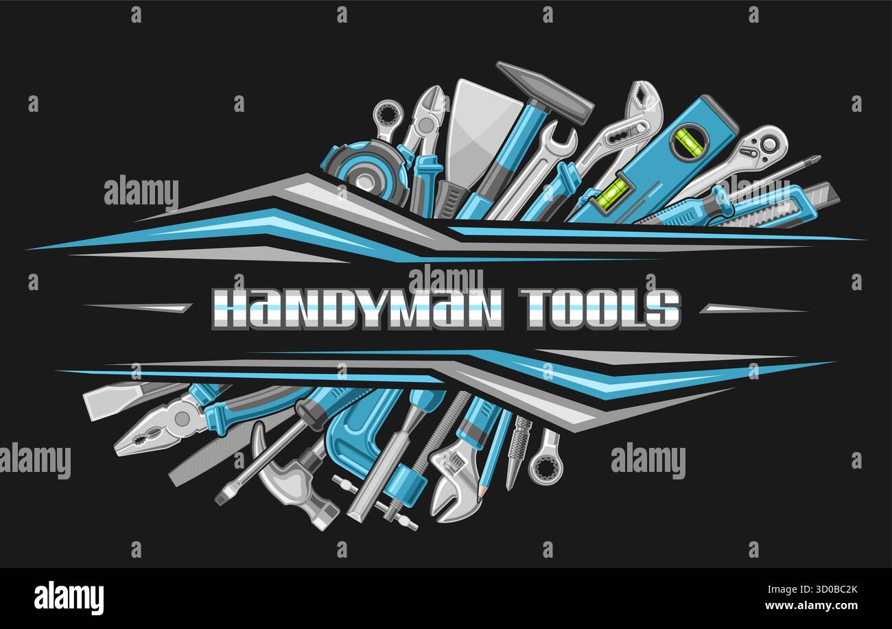Various hand instruments Stock Vector Images - Alamy