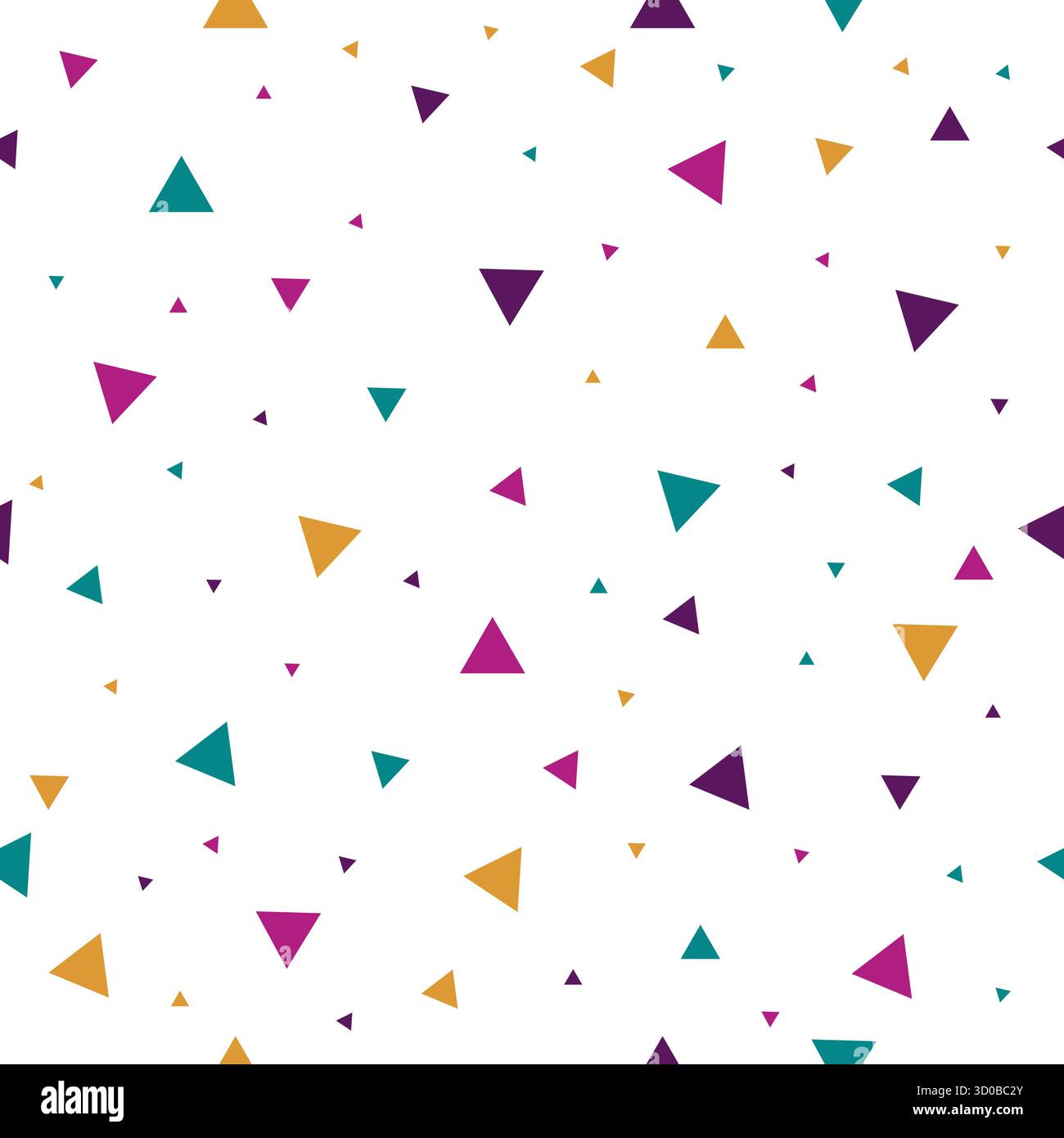 Modern triangle pattern vector background. colorful geometric triangle pattern Stock Vector