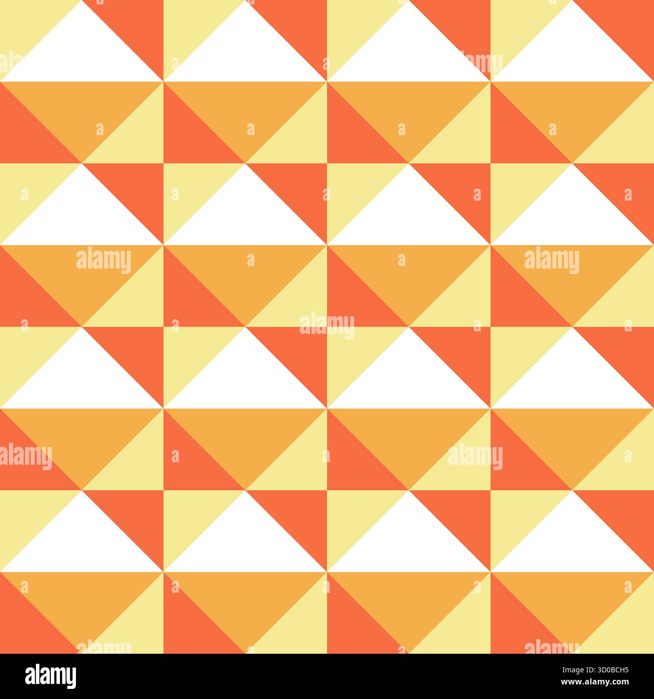Geometric Triangle Seamless pattern Design Vector Stock Vector