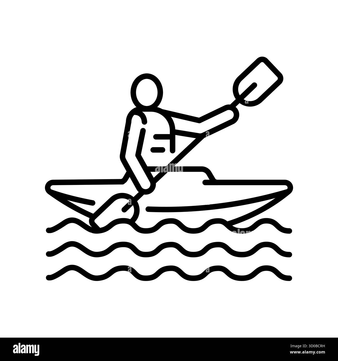 Kayaking and safety Stock Vector Images - Alamy
