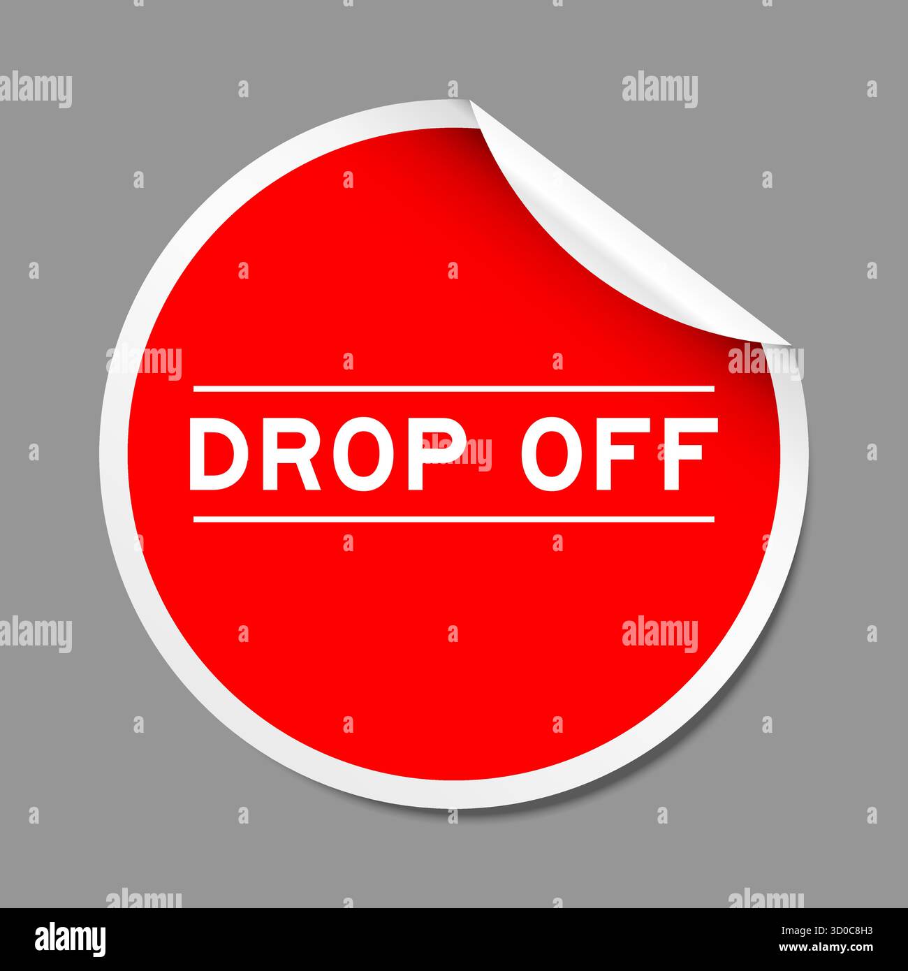 Courier drop off Stock Vector Images - Alamy