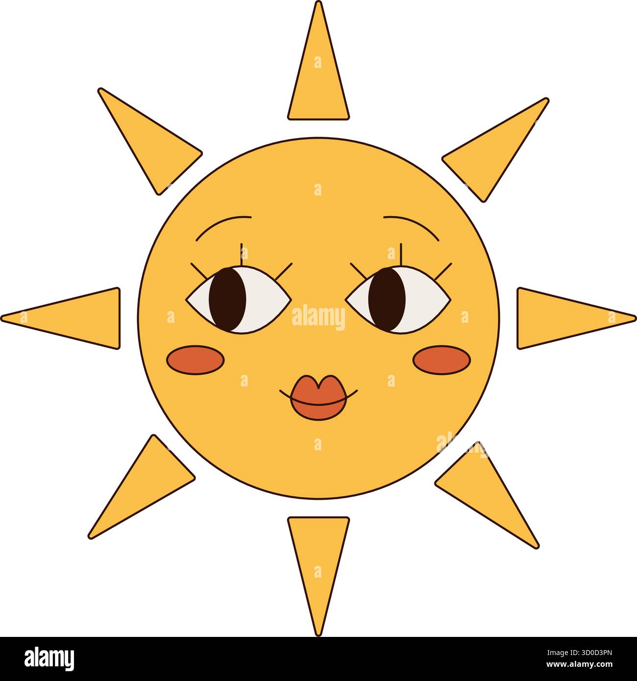 Colorful face sun ray hi-res stock photography and images - Alamy