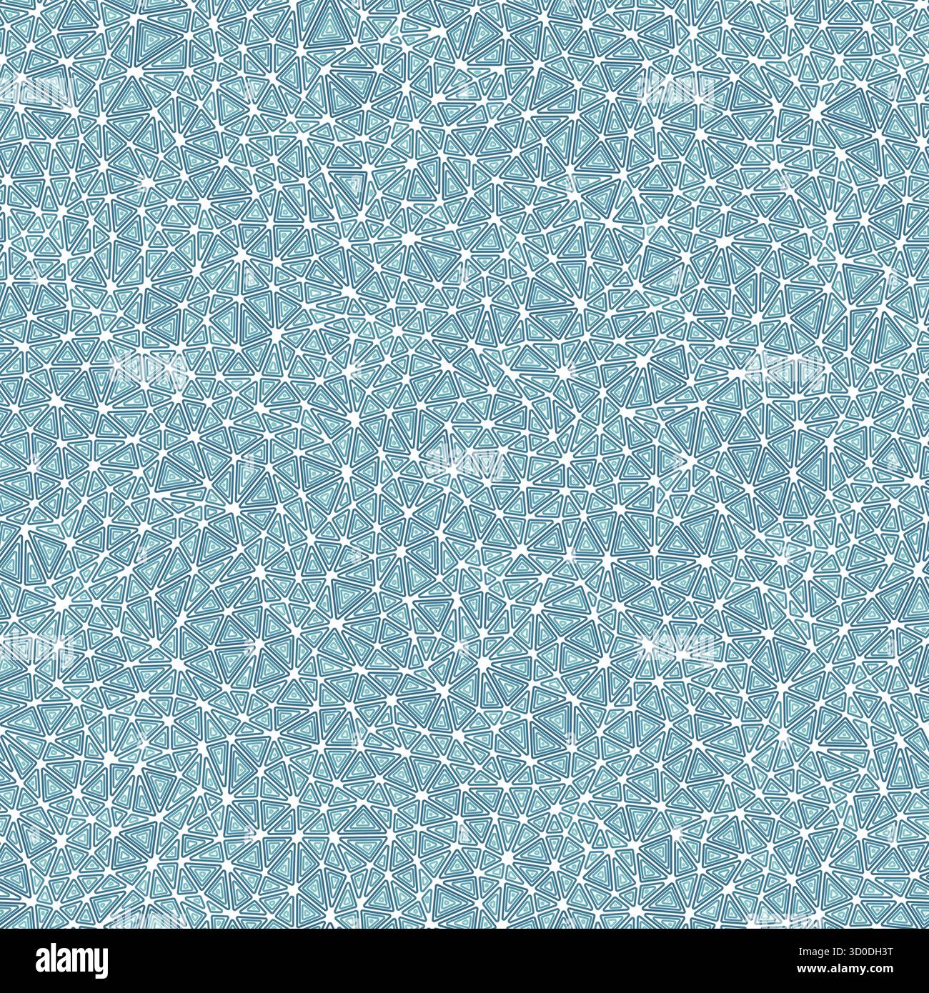 Minimal geometric background. Multiple repeated inner triangles. Small triangles size. One tone colored style. Seamless pattern. Stylish vector tiles. Stock Vector