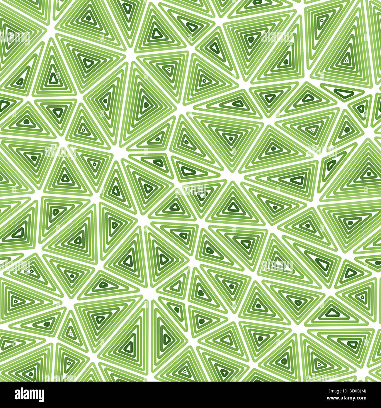 Triangle shapes background. Medium triangles size. Multiple repeated inner triangles. Single color tone style. Repeatable pattern. Stock Vector