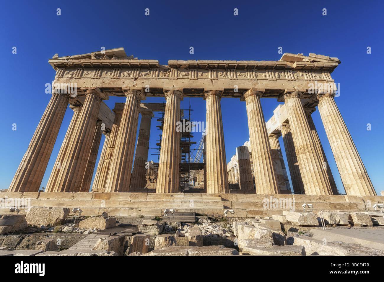 Parthenon of Acropolis Athens famous iconic landmark in Athens, Greece ...
