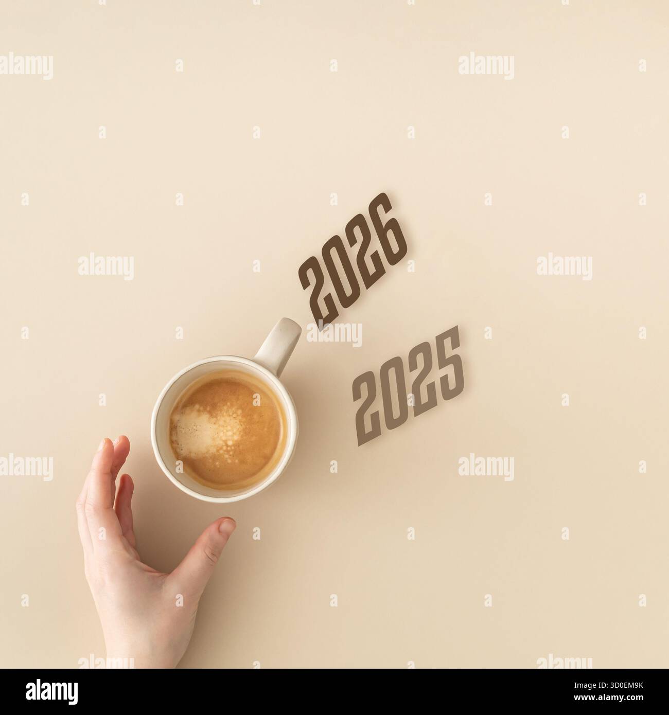 Christmas New Year 2026 Hi Res Stock Photography And Images Alamy Happy New Year 2026 Cup Of Coffee Change 2025 To 2026 On Pastel Cream Background Start Concept Minimal Composition Flat Lay Style Top View 3D0EM9K 