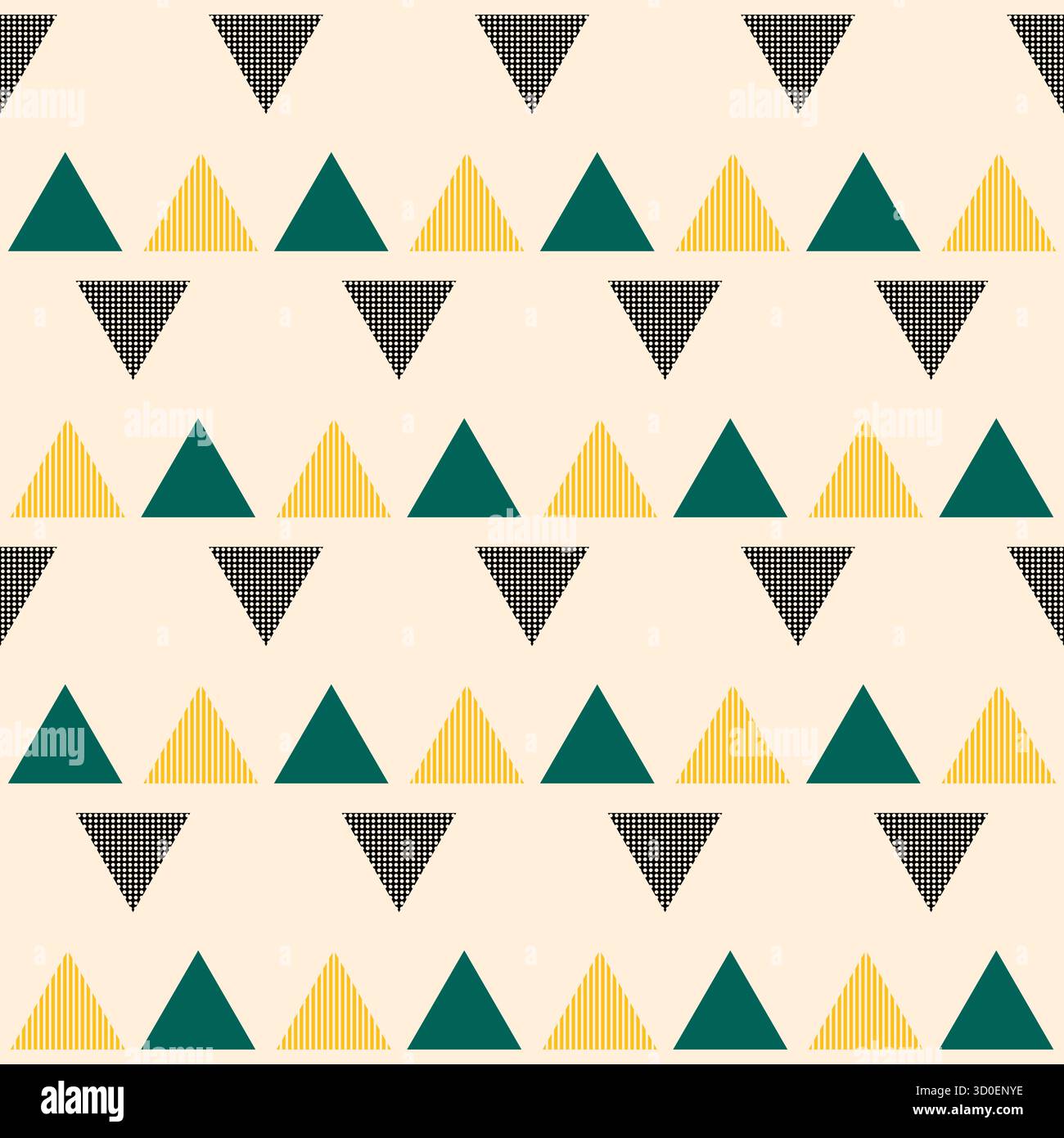 Triangle Pattern Background Textured Vector Design Stock Vector