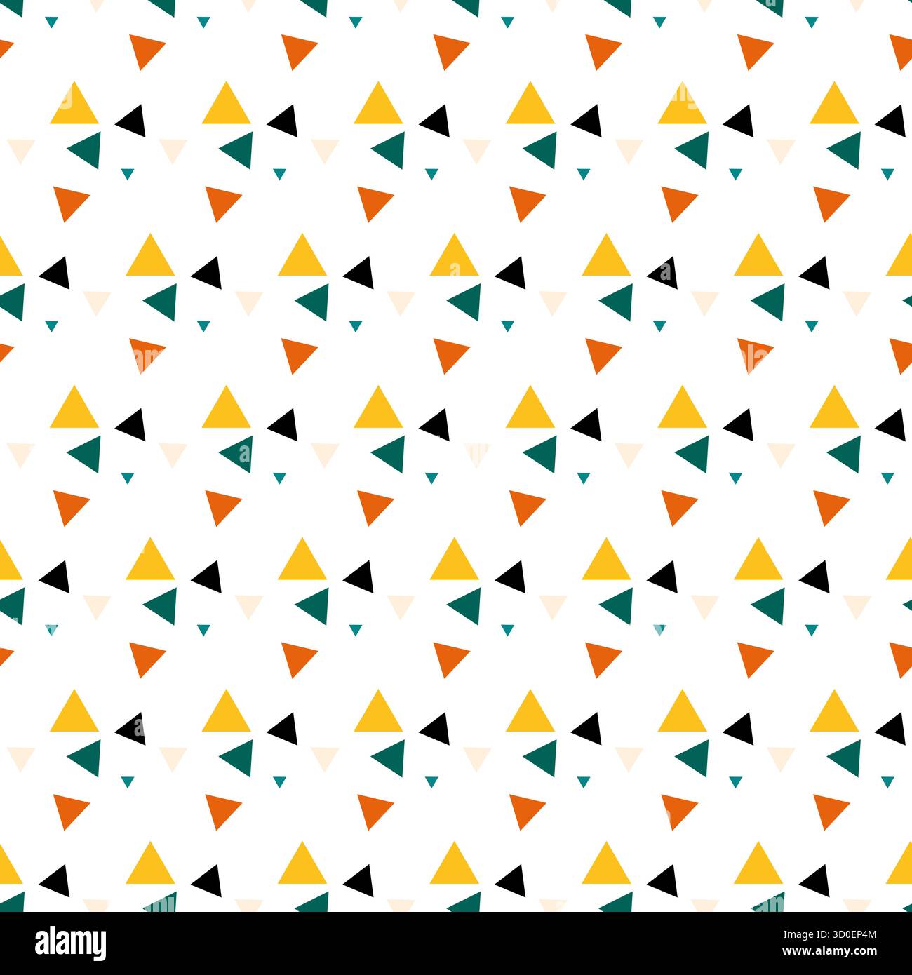Abstract Triangle Seamless Pattern Vector Stock Vector