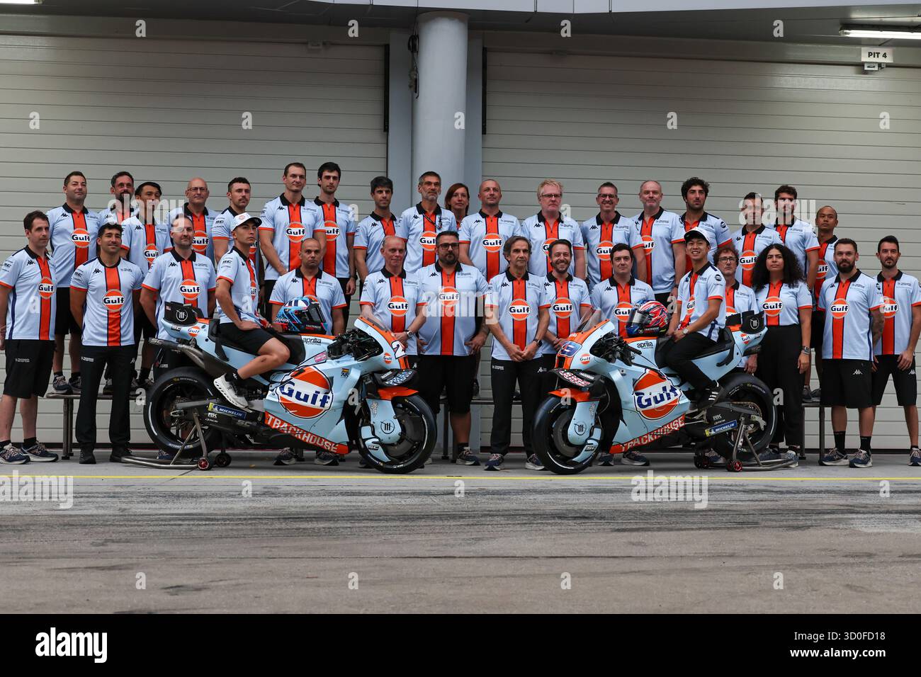 SEPANG, SGR - OCTOBER 23: Trackhouse Racing Team pose for photograph ...