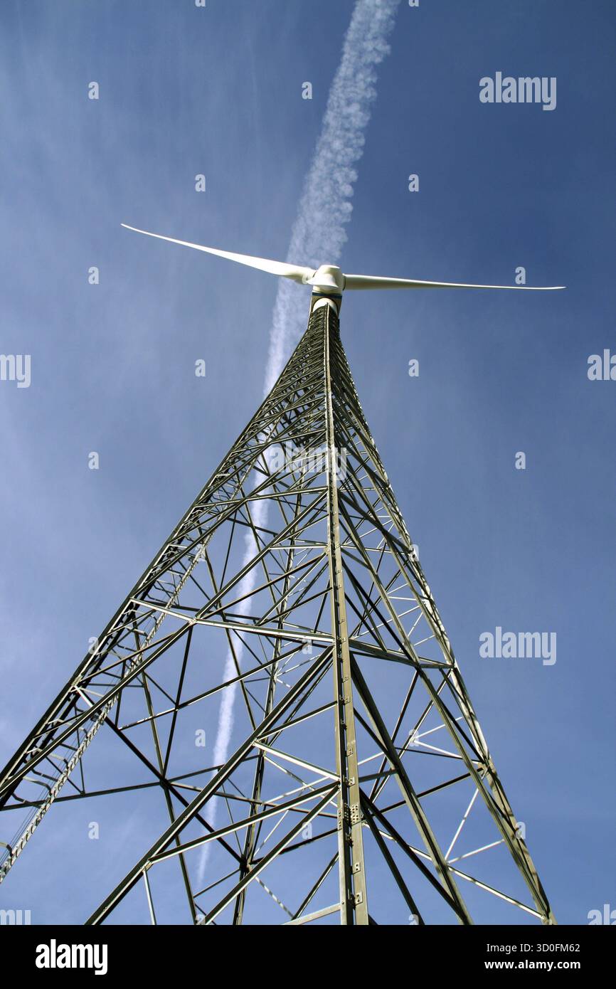 Wind Up Engine Wind Engine / Windrad Stock Photo - Alamy