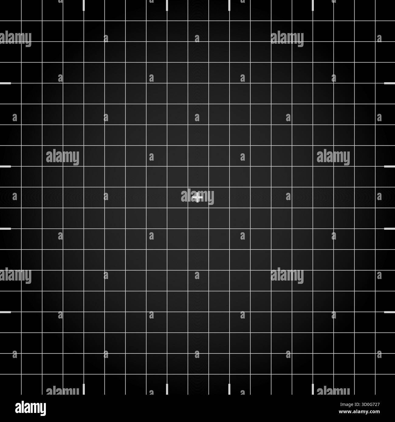 Blueprint black graph. Black lined architecture backdrop. Notebook squared paper sheet. Vector Illustration Stock Vector