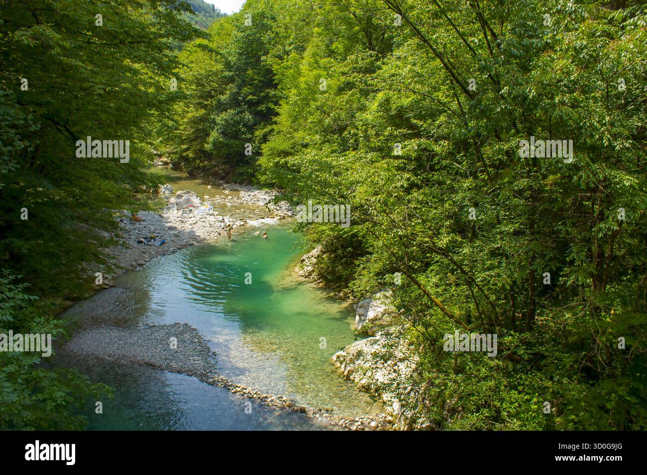 river Nadiza near Kobarid in Slovenia Stock Photo - Alamy