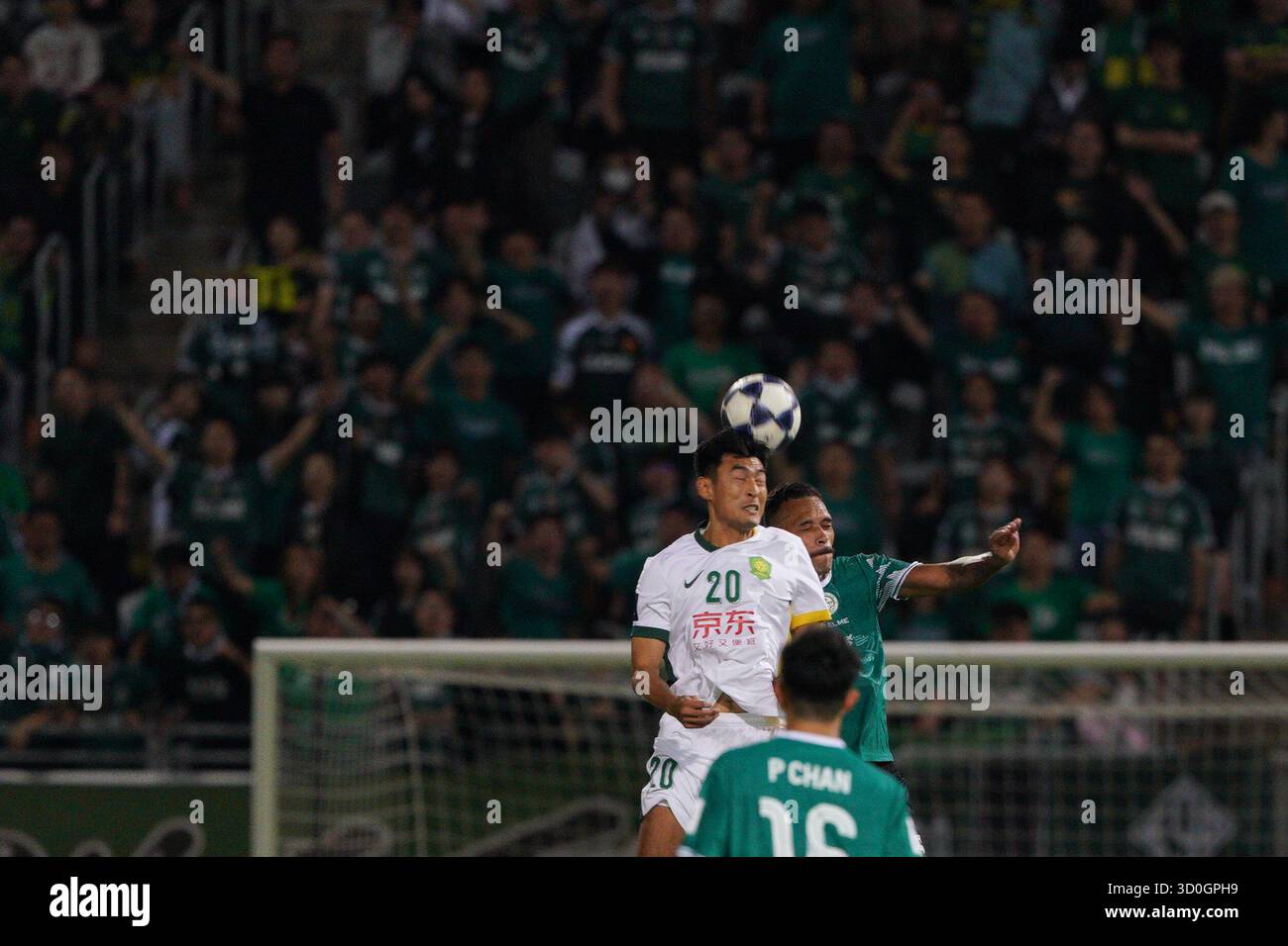 Wang Ziming during a match between Tai Po vs Beijing GUOAN on October ...