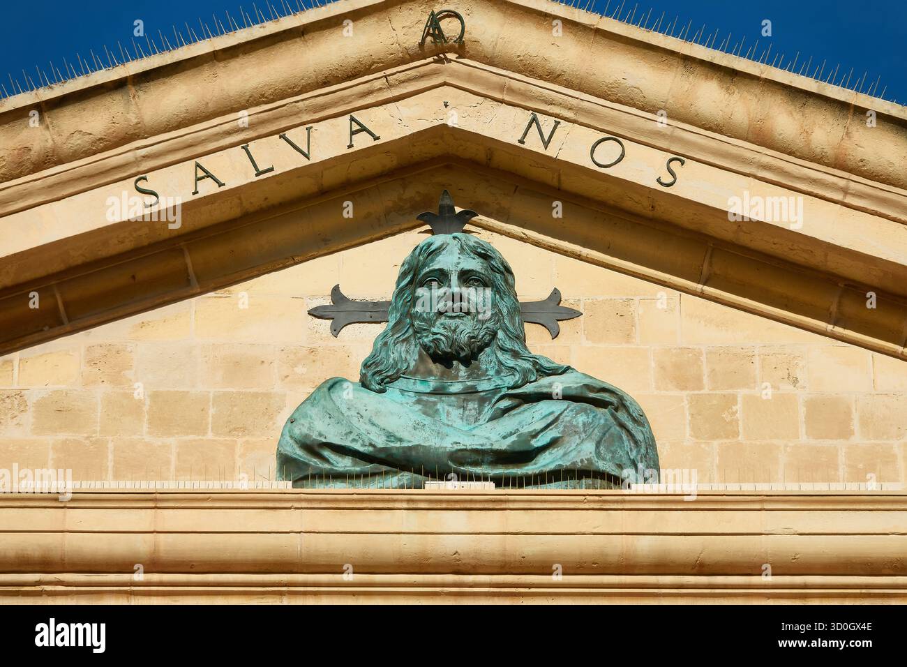Bust Inscription Bust christ on cross hi-res stock photography and images - Alamy