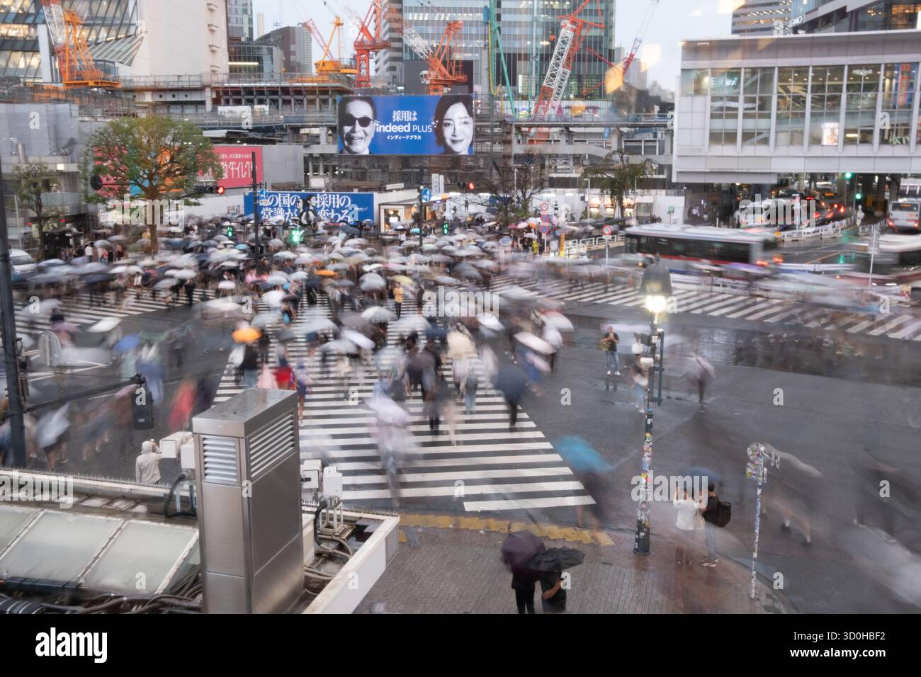 Tokyo, Japan - 01 October 2025: View of the iconic Shibuya Crossing ...