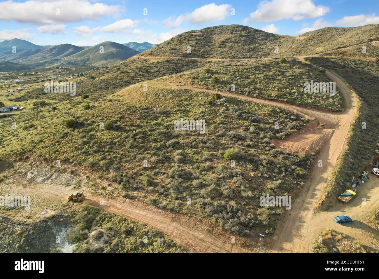 Desert agriculture aerial arizona hi-res stock photography and images ...