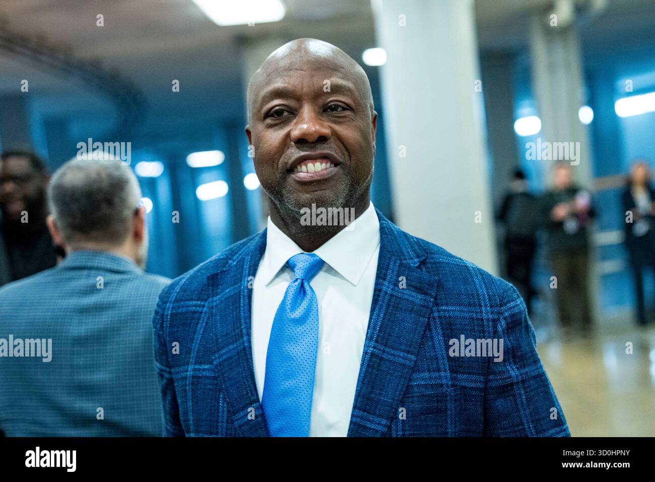 Tim Scott Rsc Washington, United States. 23rd Oct, 2025. Sen. Tim Scott, R-SC, walks ...