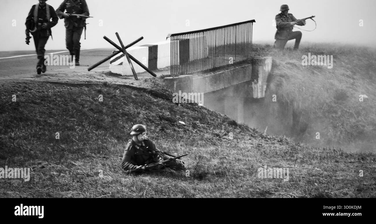 Soviet ww2 weapon infantry Black and White Stock Photos & Images - Alamy