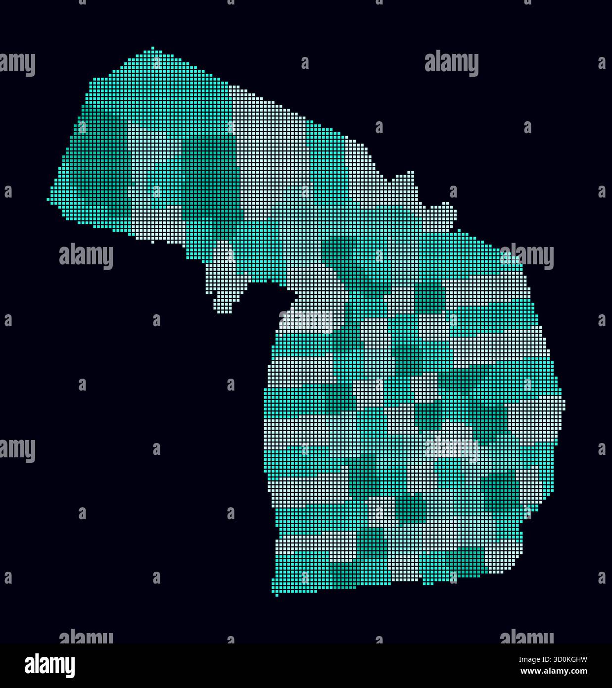 Ann arbor on a map hi-res stock photography and images - Alamy