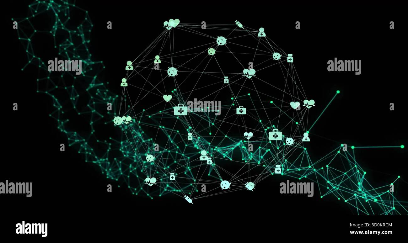 Forming medical data sphere hi-res stock photography and images - Alamy
