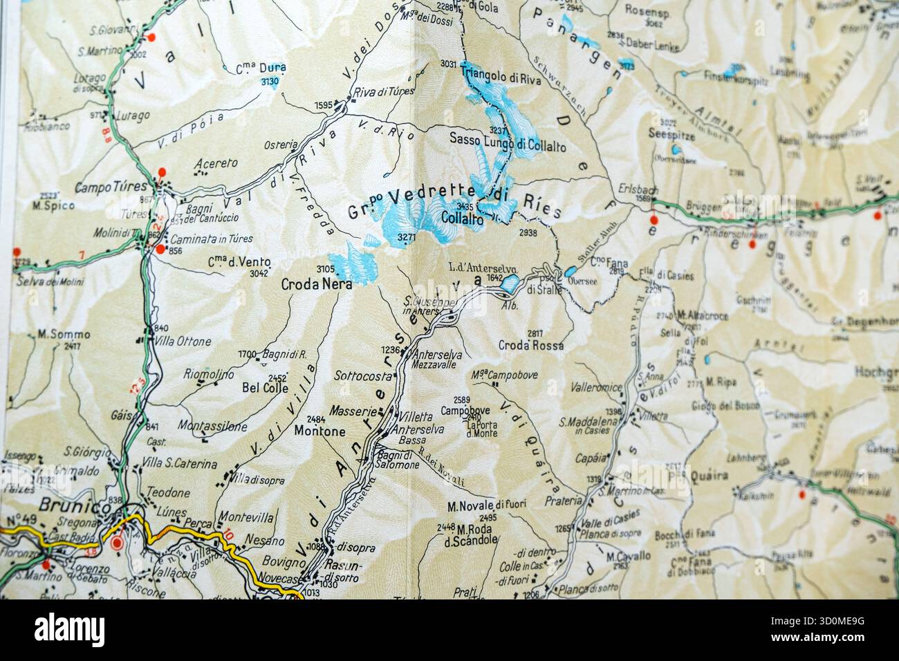 Map of tyrol hi-res stock photography and images - Alamy
