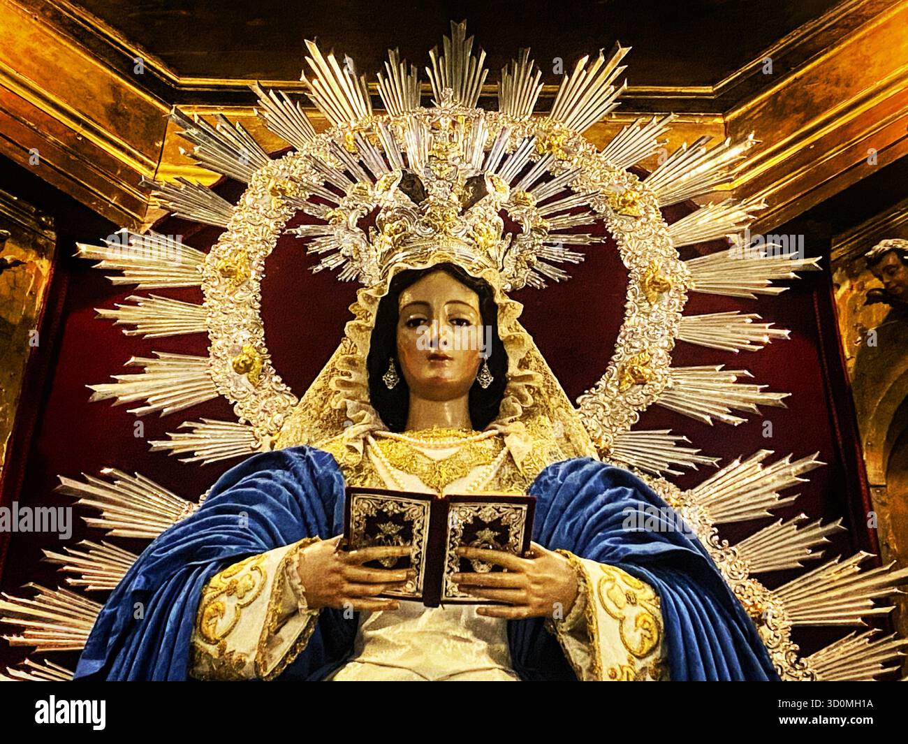 The Virgen de la O de Gloria in Triana, Seville, Spain Stock Photo - Alamy