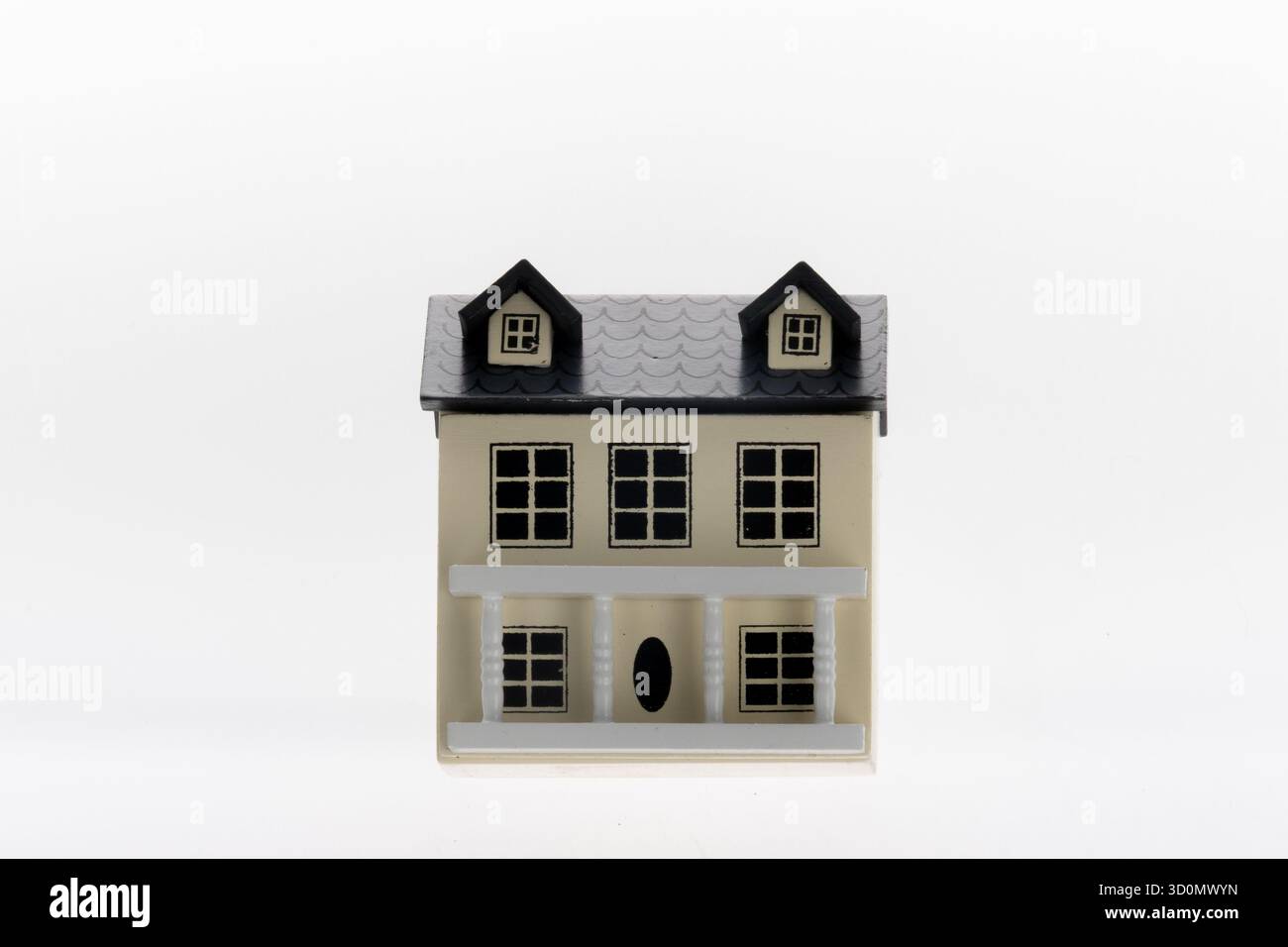 The object in the image is a static model of a house Stock Photo - Alamy