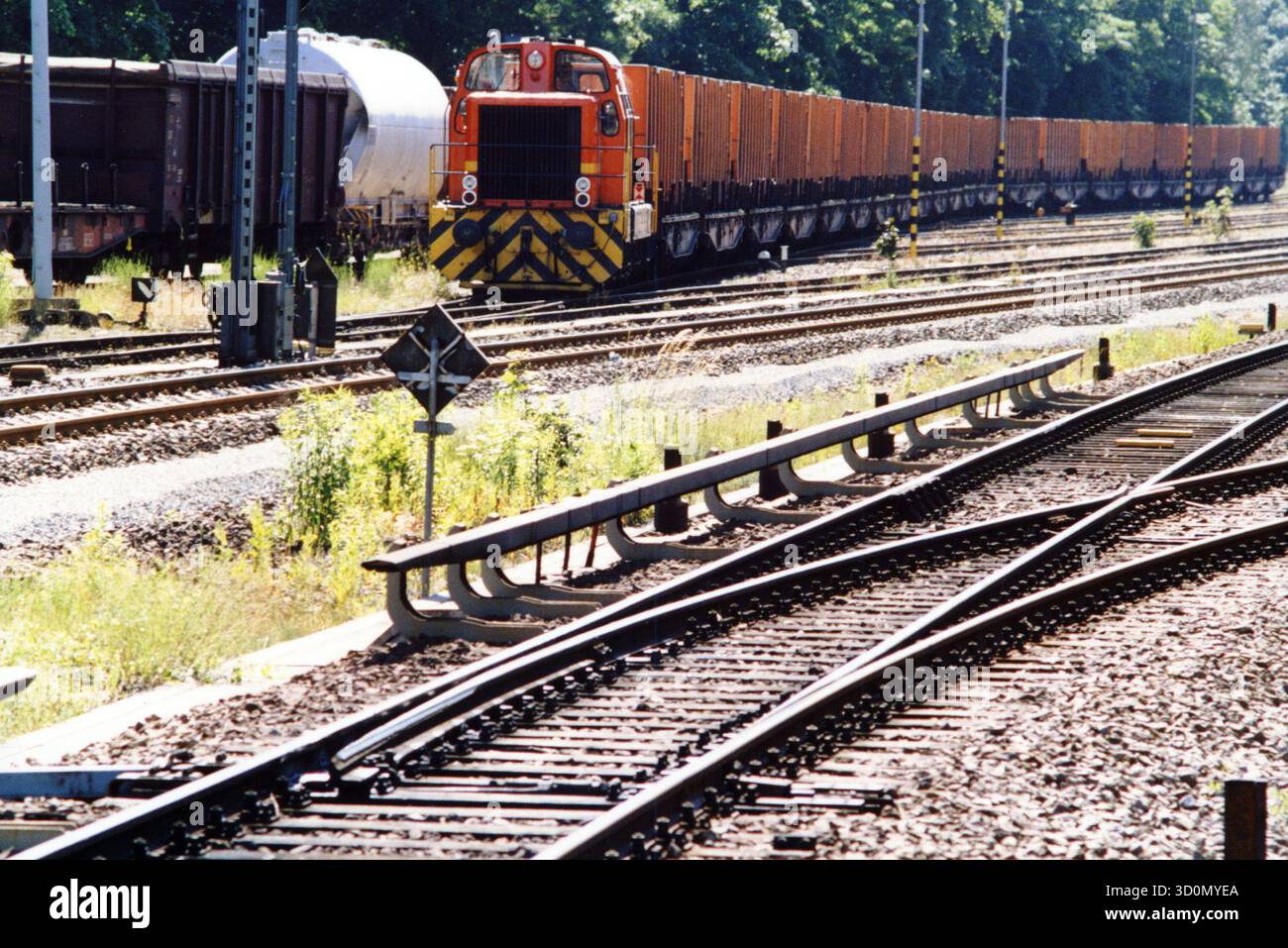 Container Train Db Private freight traffic hi-res stock photography and images - Alamy