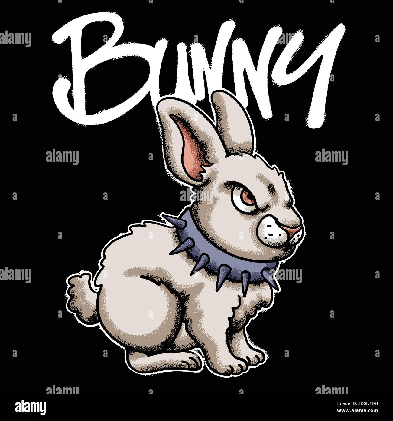 Angry Rabit Cartoon Cartoon illustration angry rabbit bunny hi-res stock photography and ...