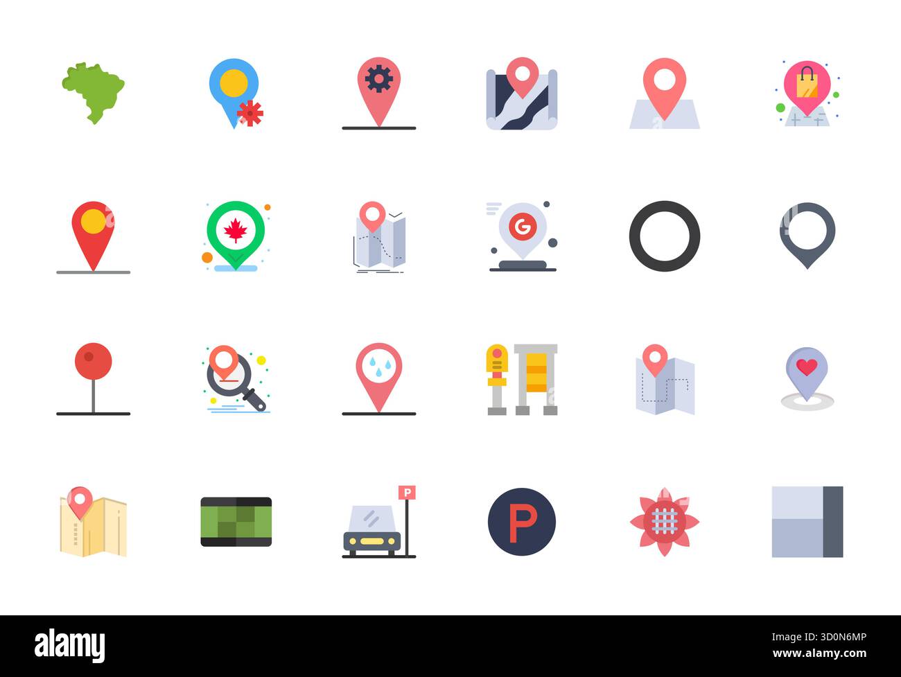 Intelligently designed 24 Display Perfect vector icons inspired by Area ...