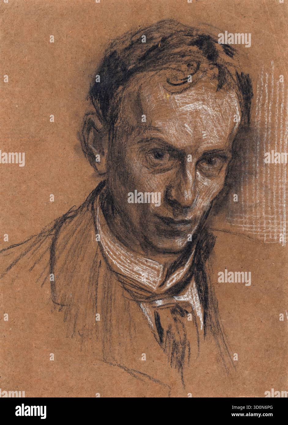 Arthur Rackham (1867-1939), Self-portrait drawing of the English book ...