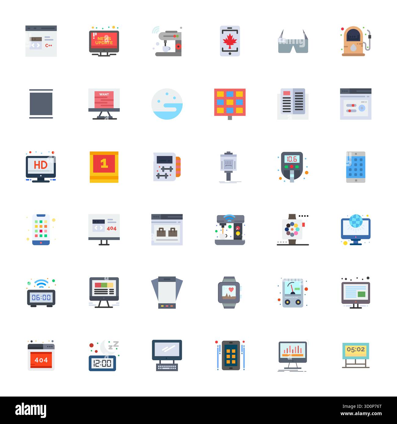 Animated digital data dashboard moving hi-res stock photography and ...