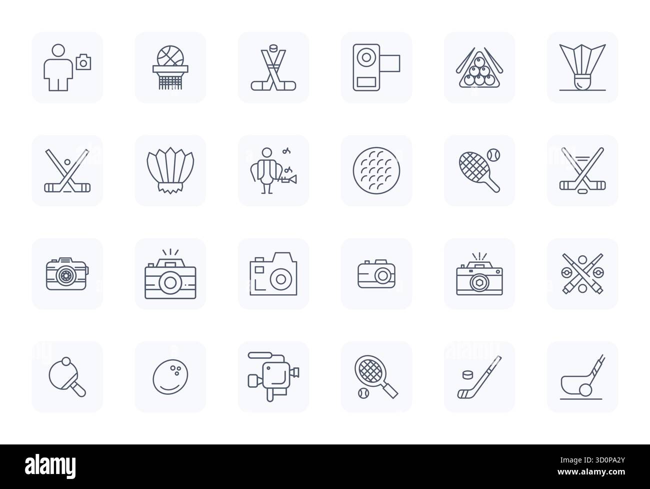 Curated pack of 24 Retina Ready vector icons in Regular Bold Outline ...