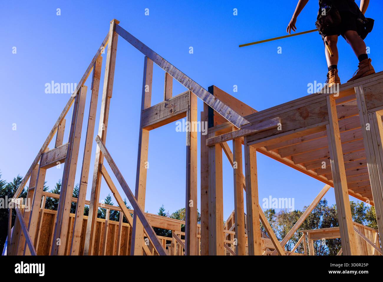 Framing process hi-res stock photography and images - Alamy