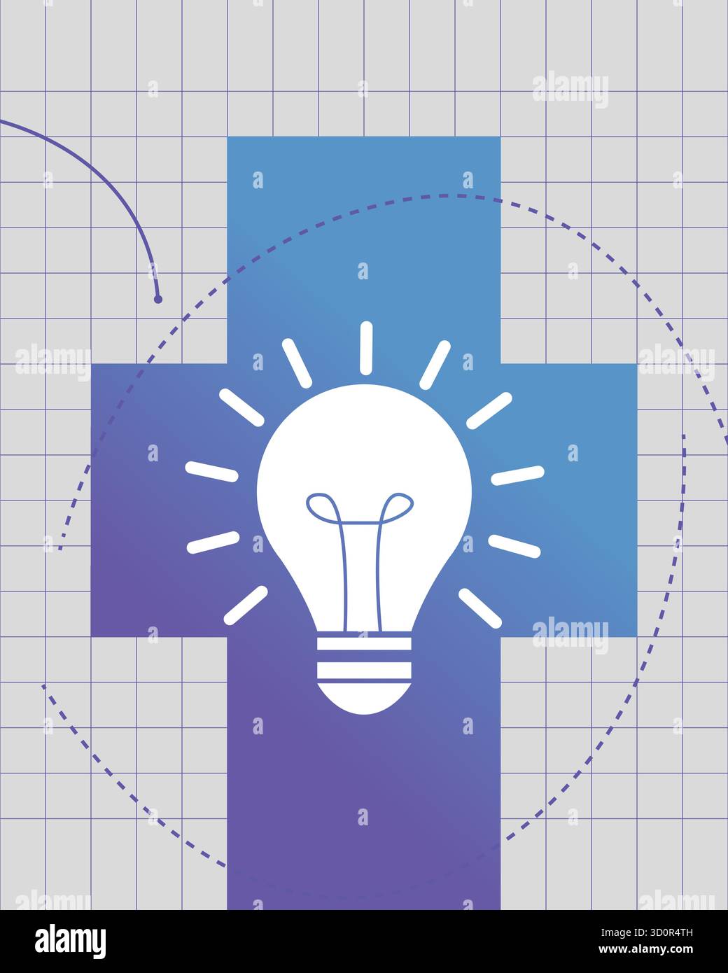 light bulb idea concept Stock Vector Image & Art - Alamy