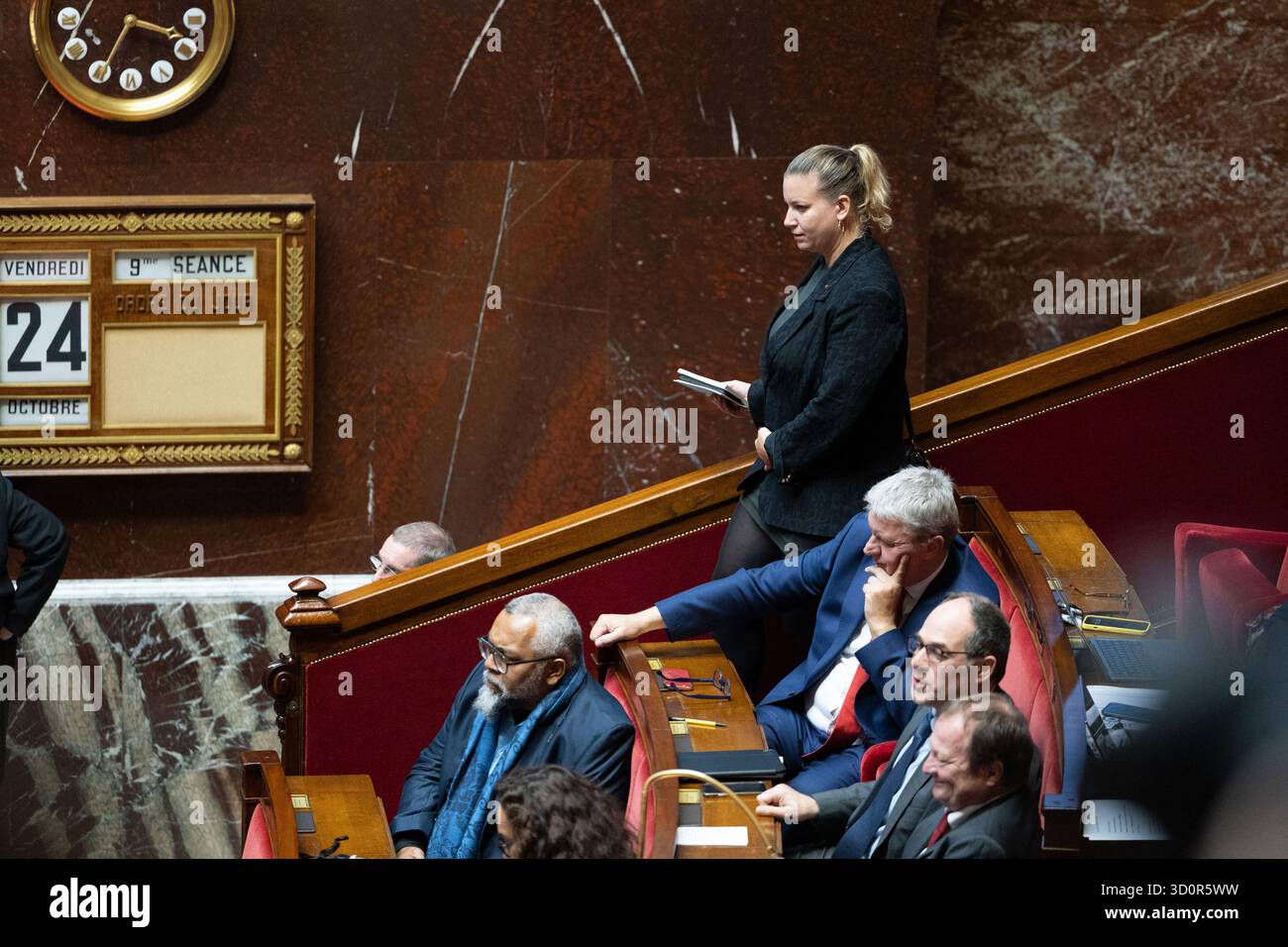Mathilde Bugen Paris, France. 24th Oct, 2025. French deputy and President of La France ...
