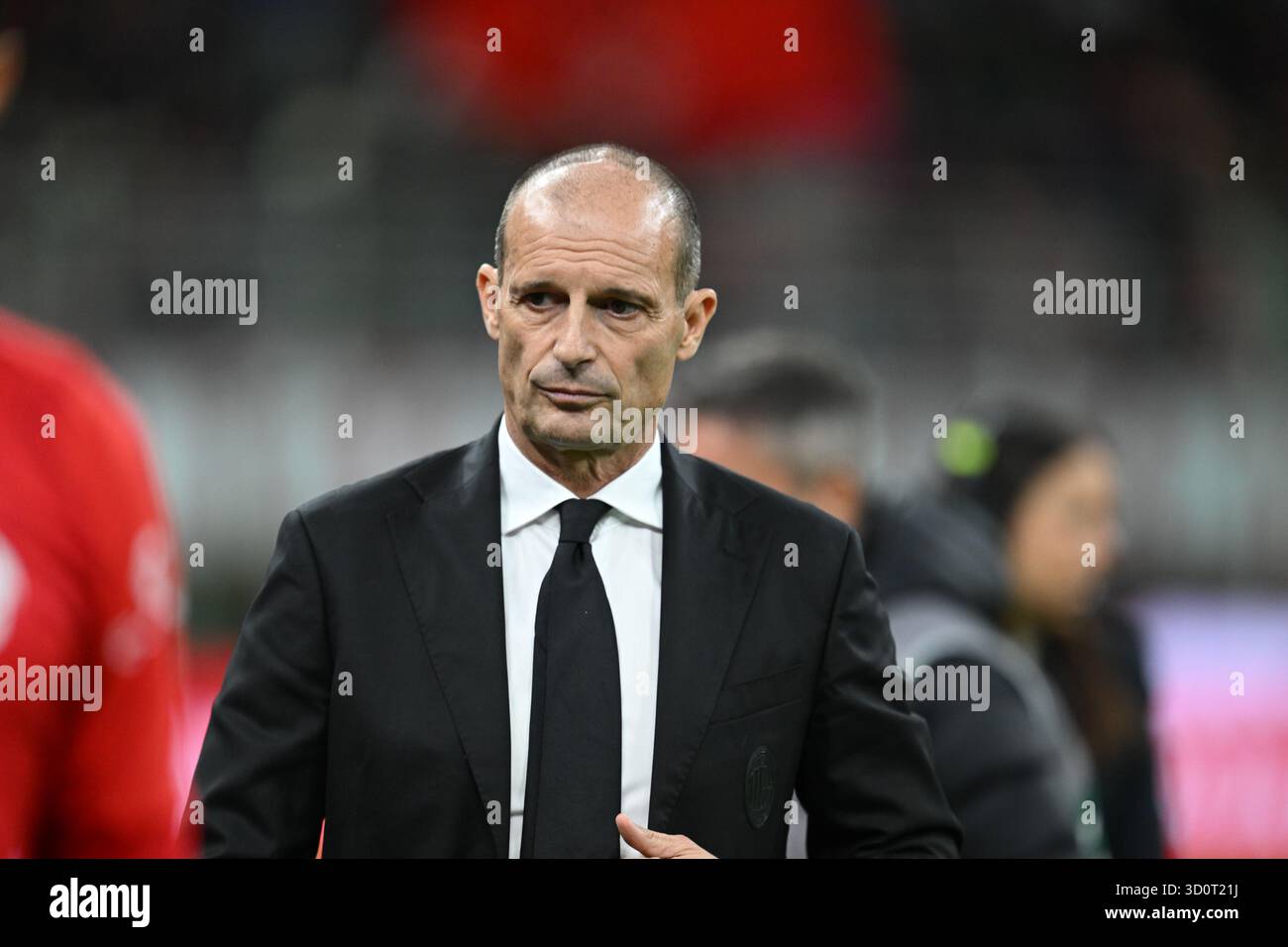 Head Coach Massimiliano Allegri of AC Milan during the Italian Serie A ...