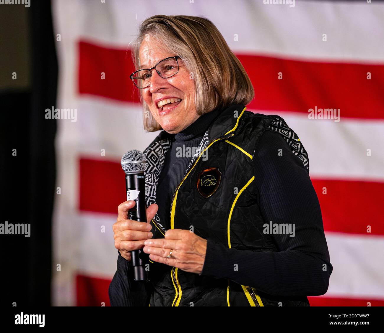 Rep. Mariannette Miller-Meeks, R-Iowa, speaks during her Triple M ...