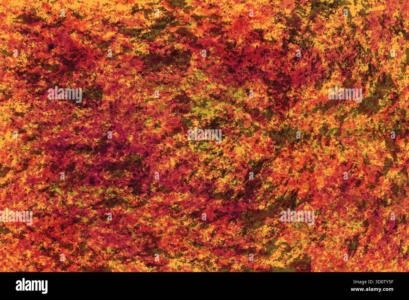 Abstract orange and brown textured background with speckled appearance. - Stock Image