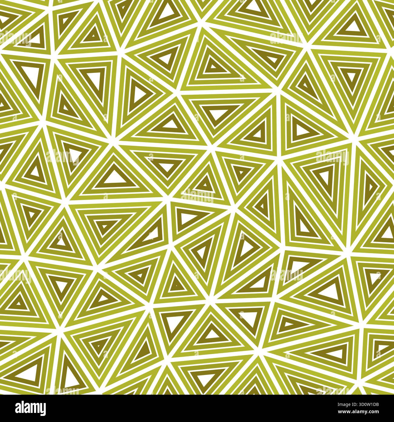 Background with triangles pattern. Large shape size. Multiple repeated inner triangles. Single color tone style. Repeatable pattern. Stock Vector