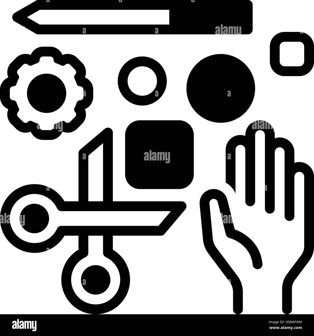 Hands on learning activities Stock Vector Images - Alamy