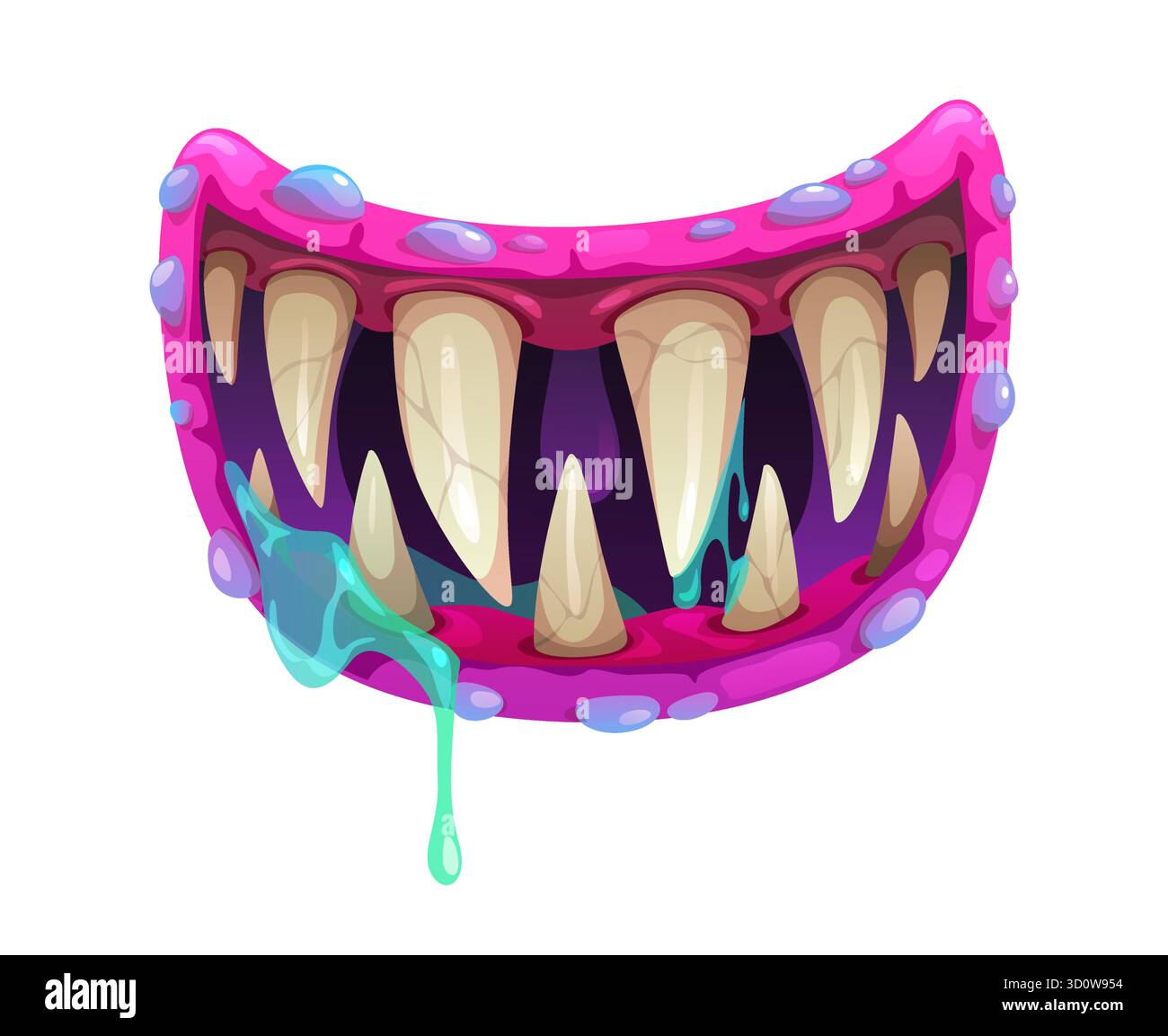 Slime monster Stock Vector Images - Alamy
