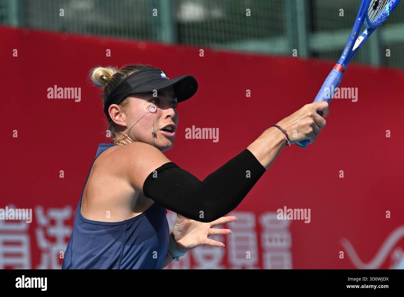 Emily Appleton, British woman's tennis player during the WTA250 ...