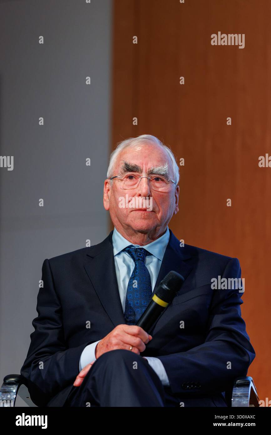 25 October 2025, Bavaria, Munich: Theo Waigel, former Federal Minister ...