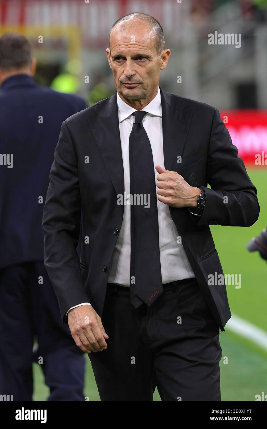 Italy, Milan, 2025 10 24: Max Allegri (AC Milan manager) enters the ...