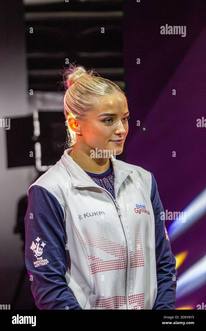 Ruby Rector Gymnast Jakarta, Indonesia, 25 October 2025 RubyEVANS (GBR) Silver Medalist at ...